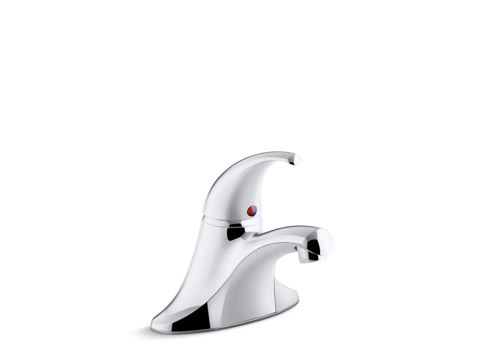 Single-handle centerset lavatory faucet, 0.35 gpm^Kohler Hot