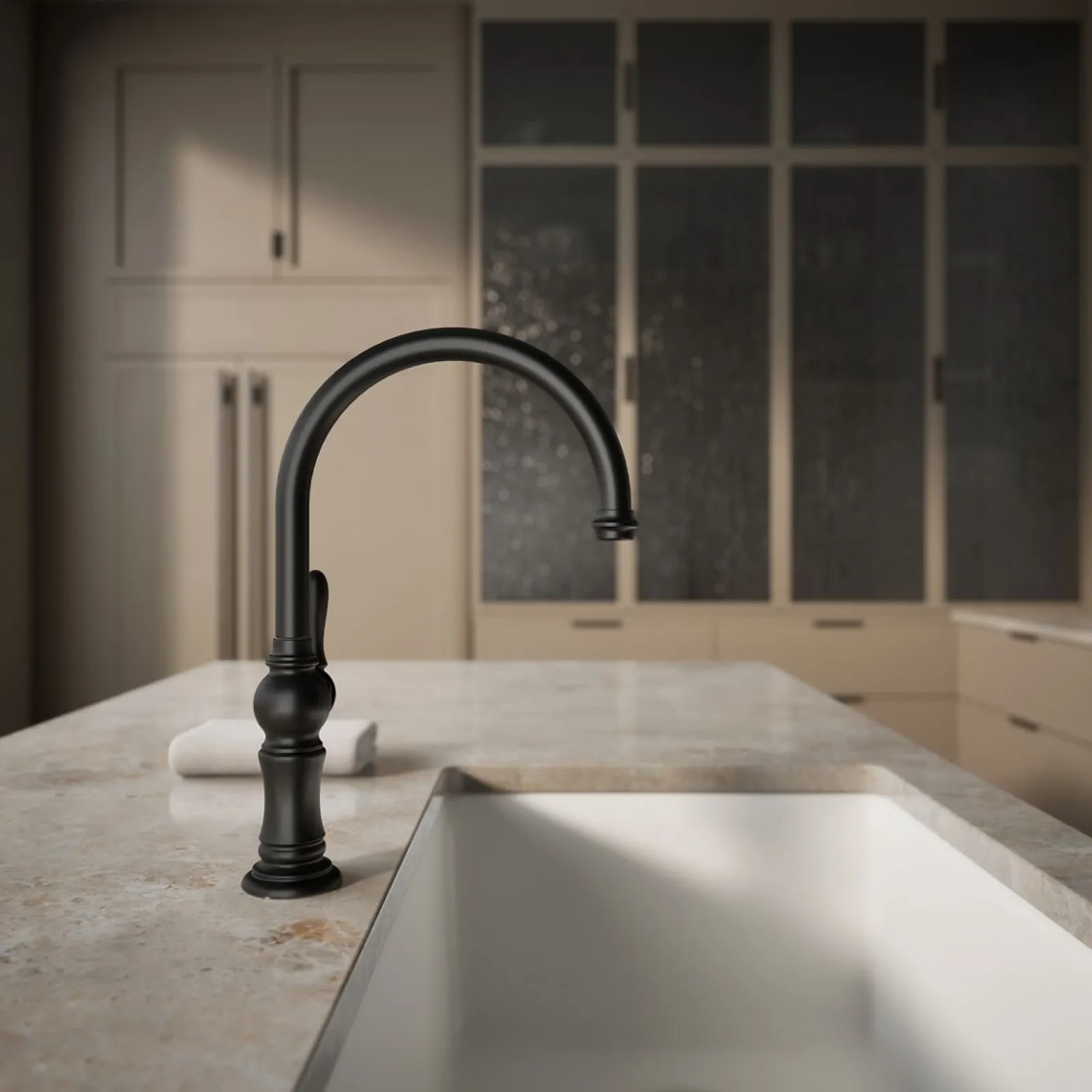 Single-handle kitchen sink faucet^Kohler Online