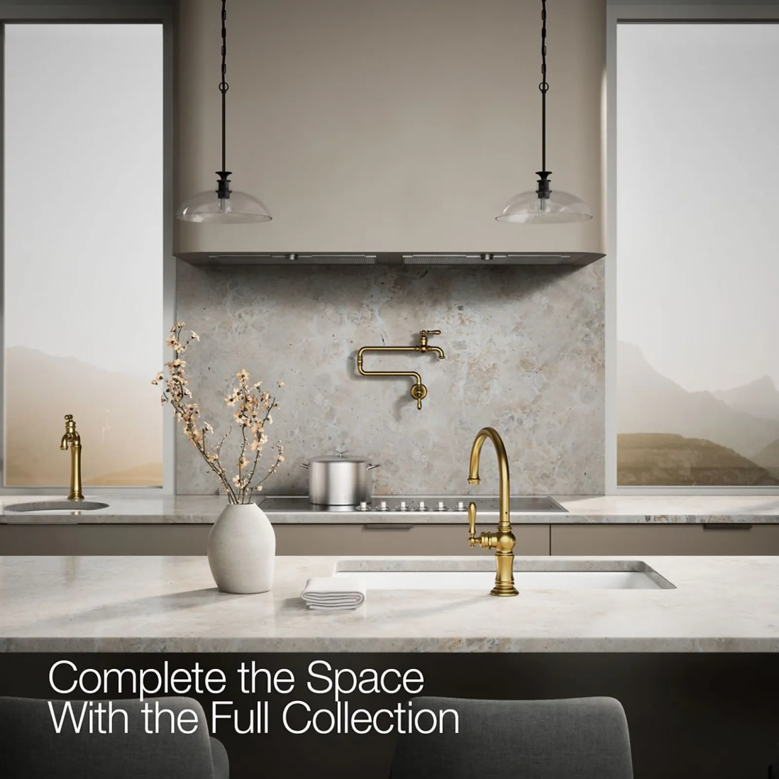 Single-handle kitchen sink faucet^Kohler Online