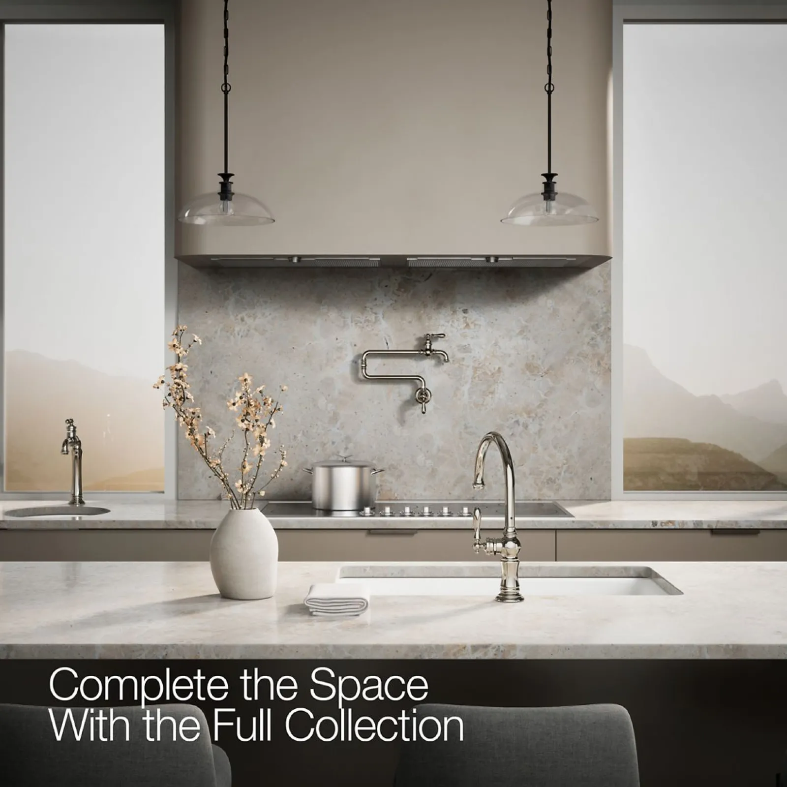 Single-handle kitchen sink faucet^Kohler Online