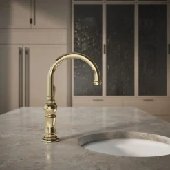 Single-handle kitchen sink faucet^Kohler