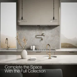 Single-handle kitchen sink faucet^Kohler