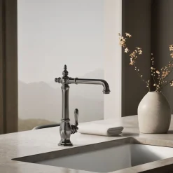 Single-handle kitchen sink faucet^Kohler Discount