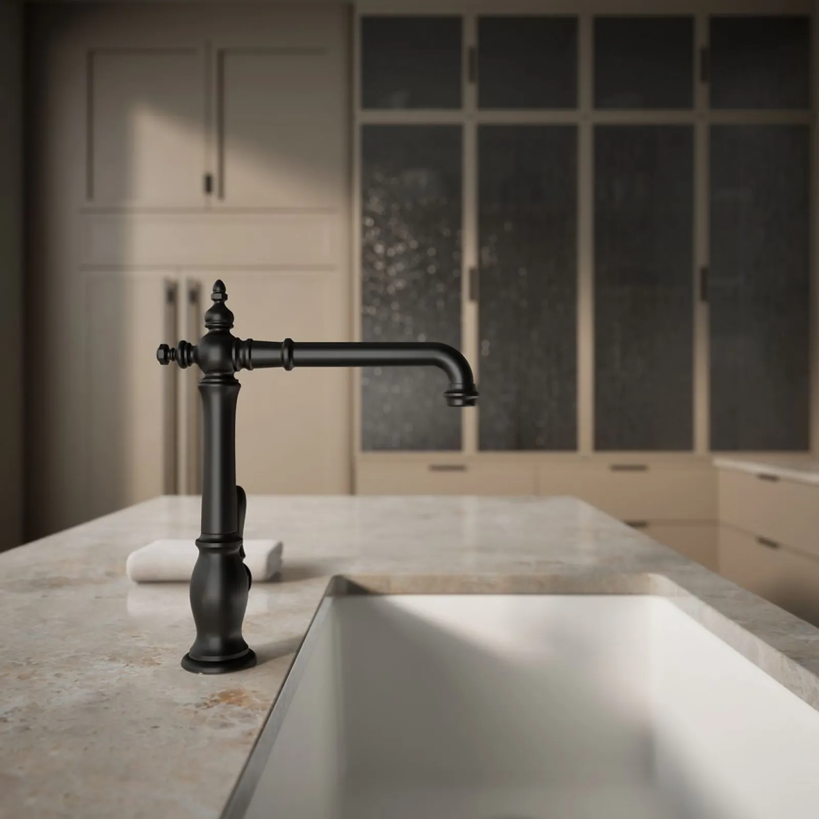 Single-handle kitchen sink faucet^Kohler Discount