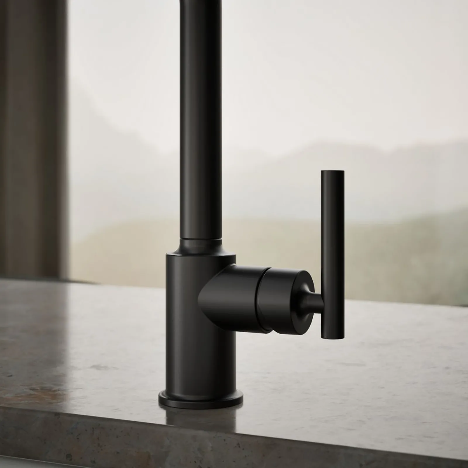 Single-handle kitchen sink faucet with side sprayer^Kohler Discount