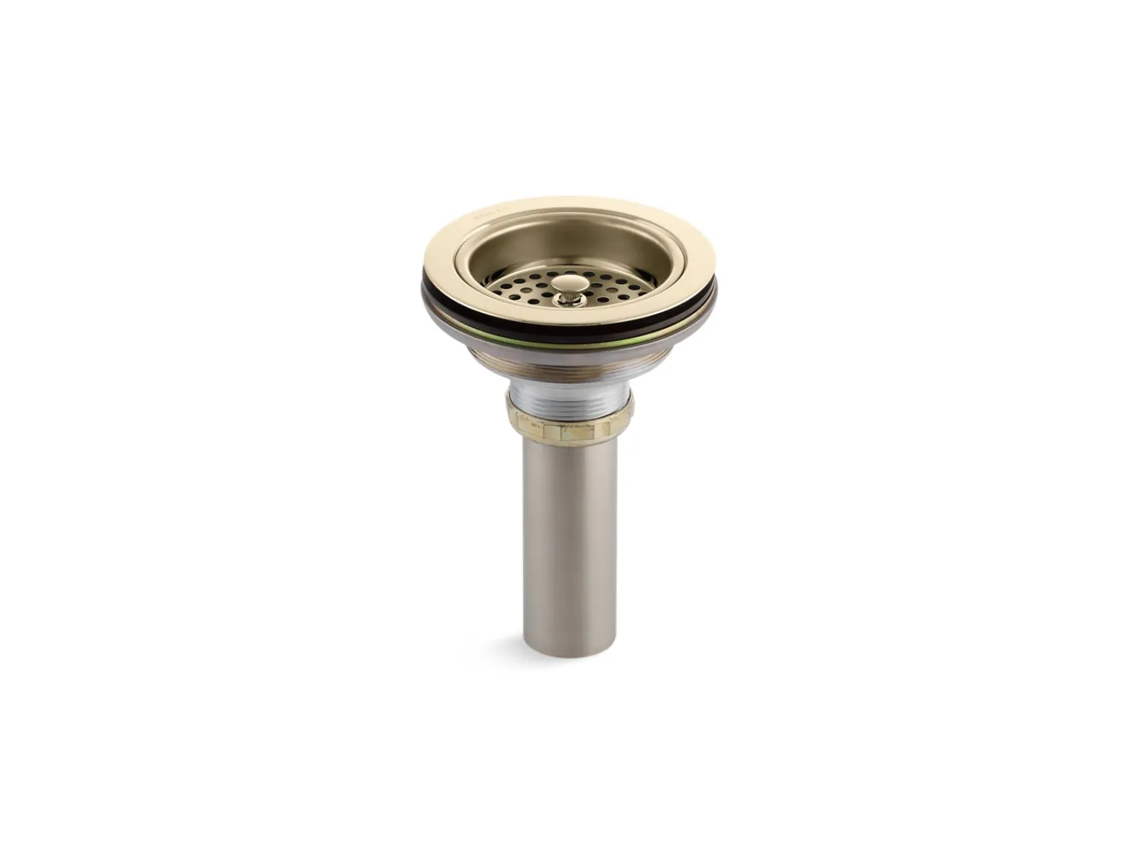 Sink drain and strainer with tailpiece^Kohler Hot