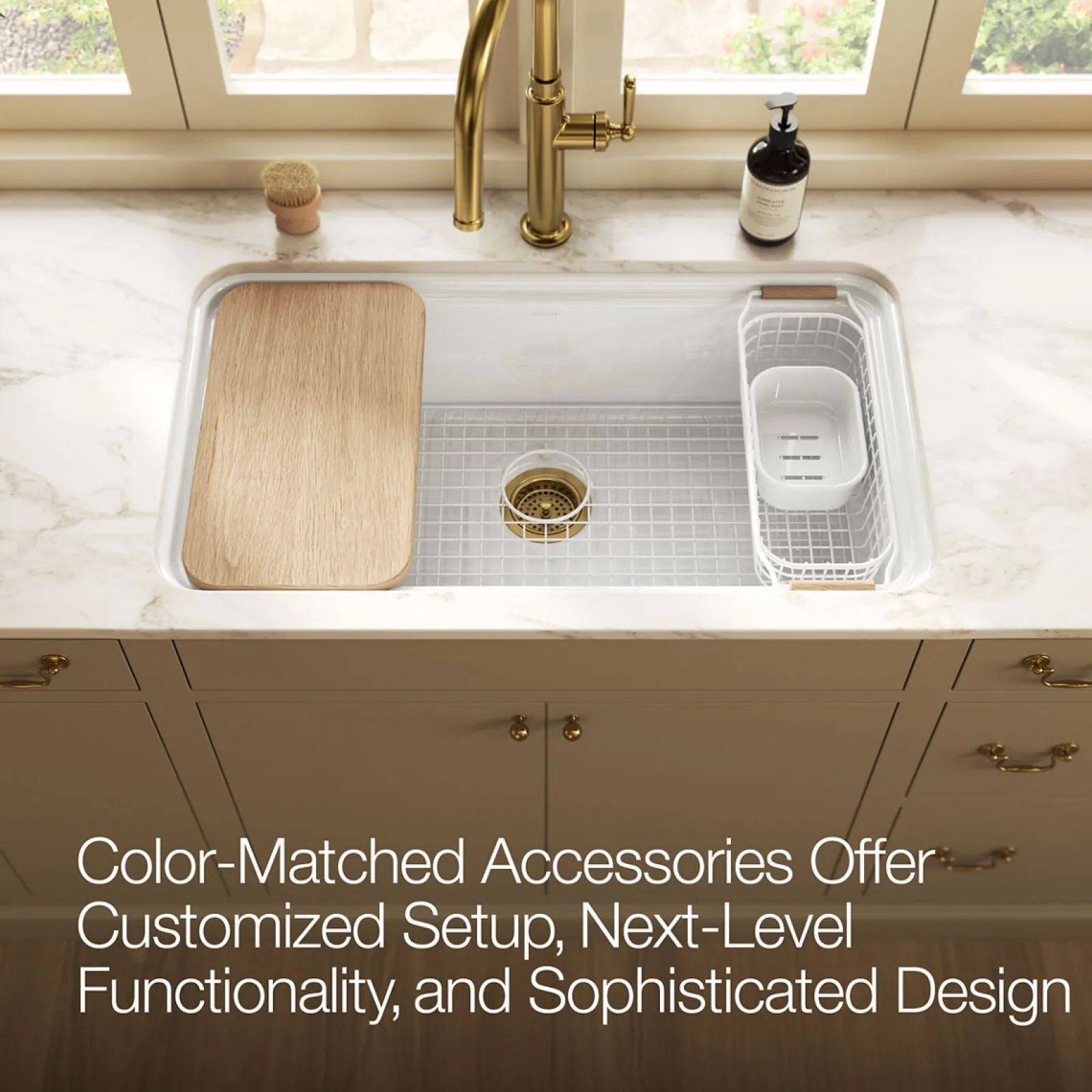 Sink rack for Audrine kitchen sink^Kohler Best
