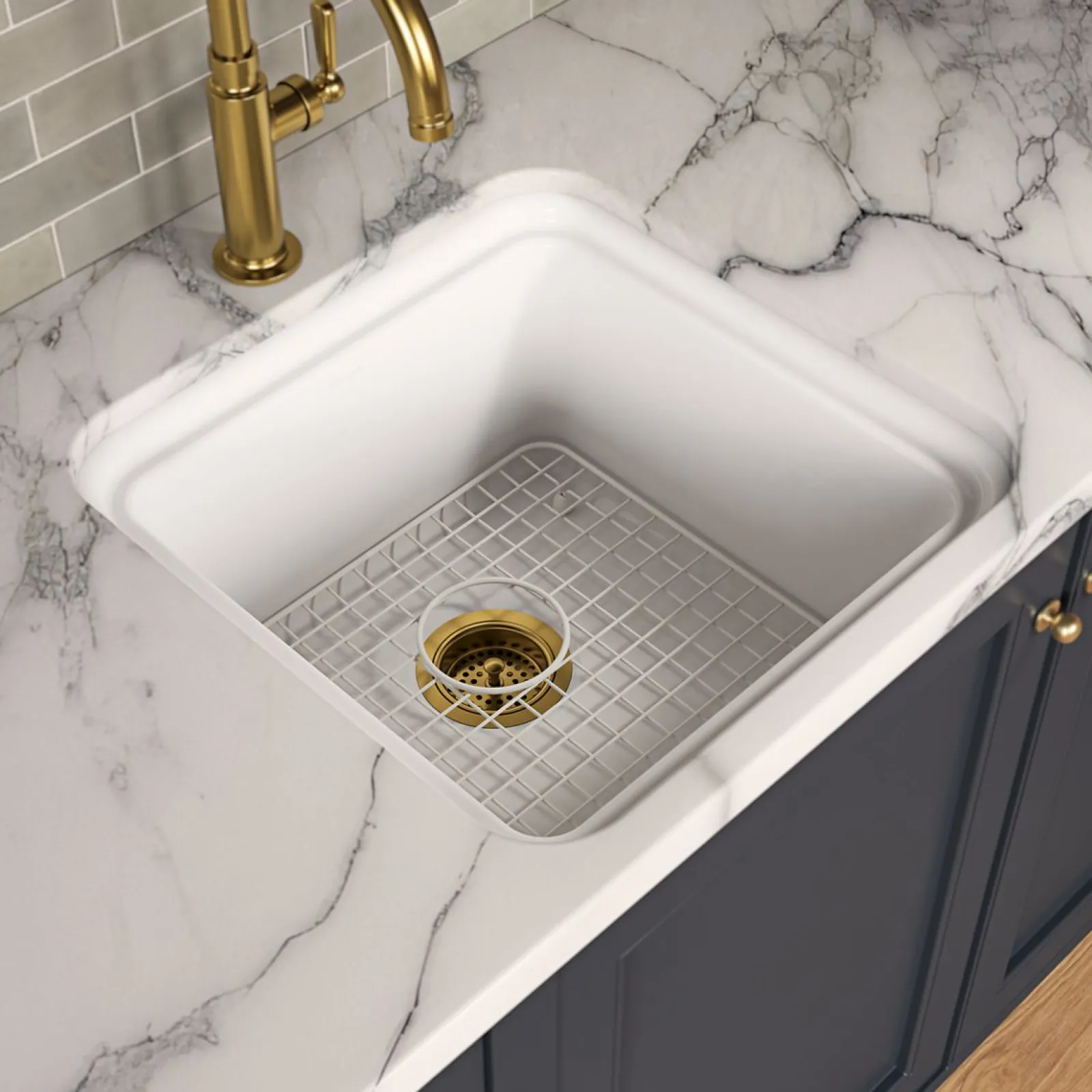 Sink rack for Audrine kitchen sink^Kohler Outlet