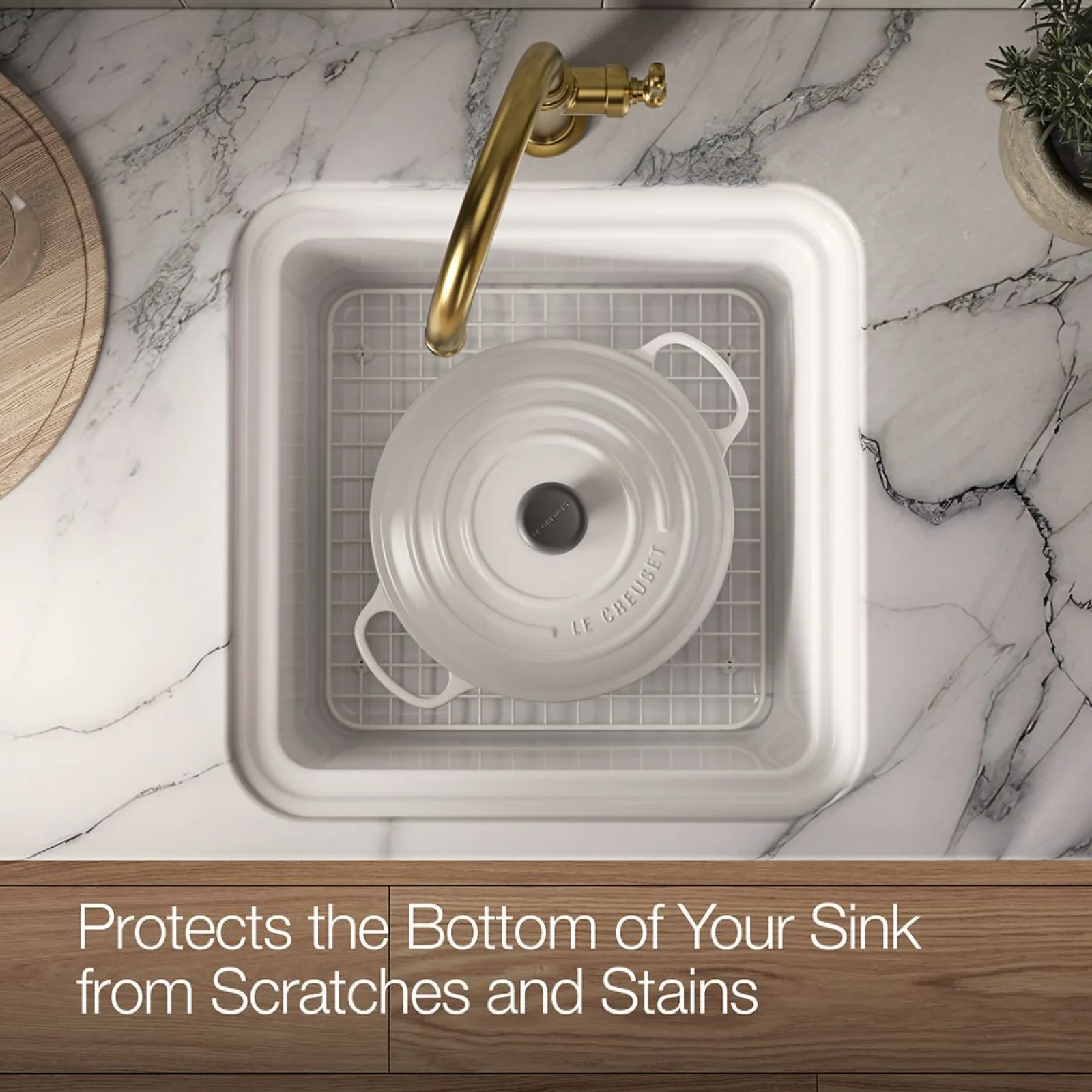 Sink rack for Audrine kitchen sink^Kohler Outlet