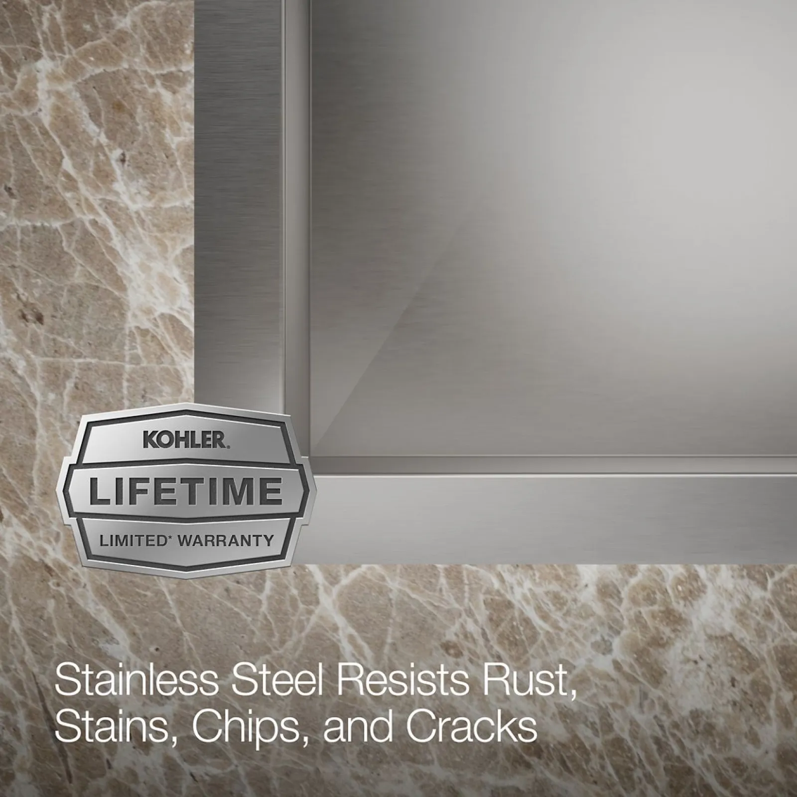 Smart Divide® 33" top-/undermount double-bowl kitchen sink^Kohler Clearance