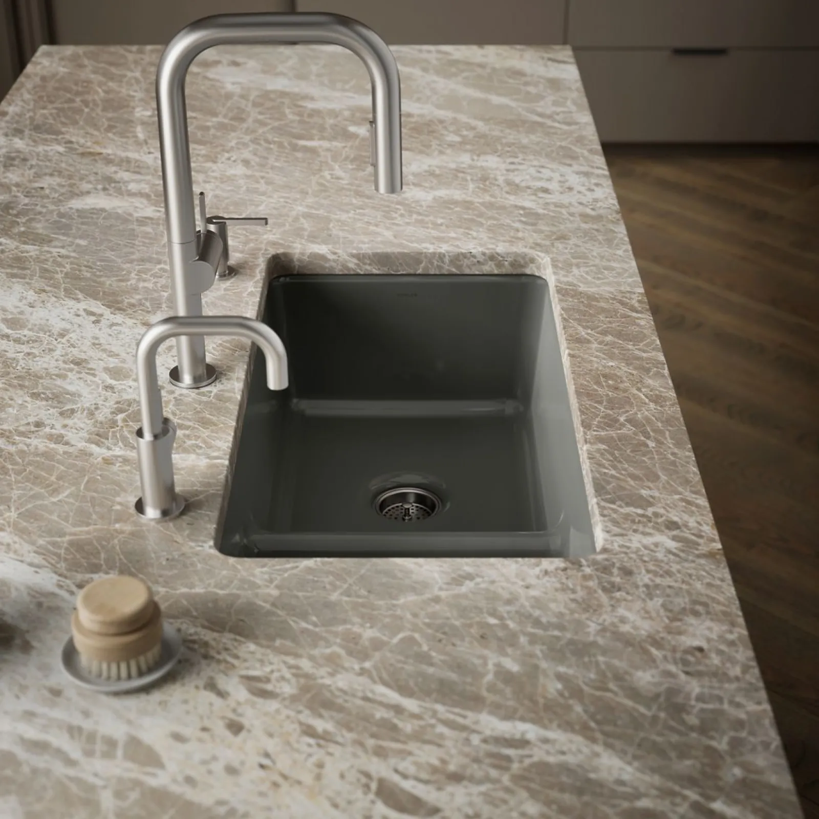 Smart Divide® 33" top-/undermount double-bowl kitchen sink^Kohler Outlet