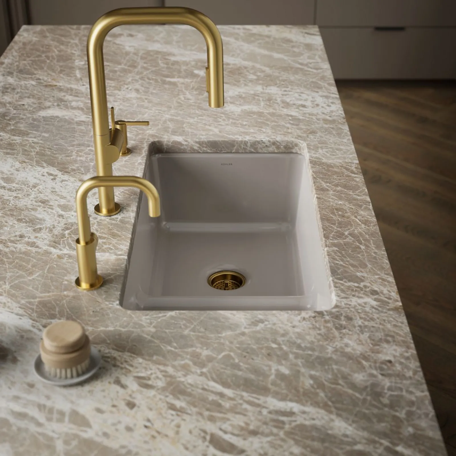 Smart Divide® 33" top-/undermount double-bowl kitchen sink^Kohler Outlet