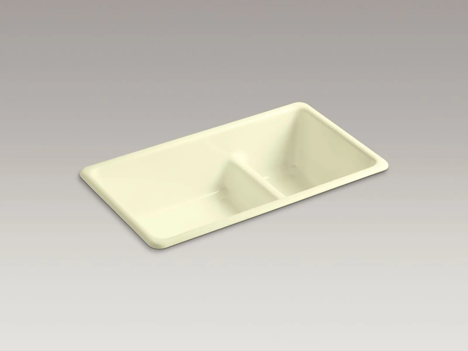 Smart Divide® 33" top-/undermount double-bowl kitchen sink^Kohler Outlet