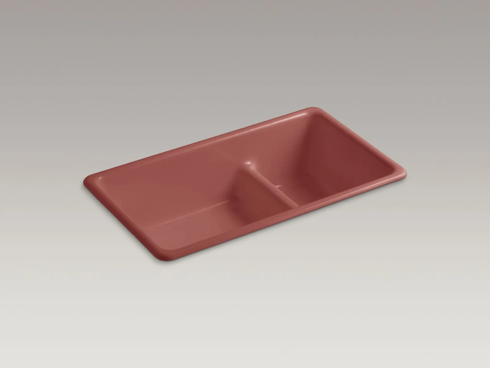 Smart Divide® 33" top-/undermount double-bowl kitchen sink^Kohler Outlet