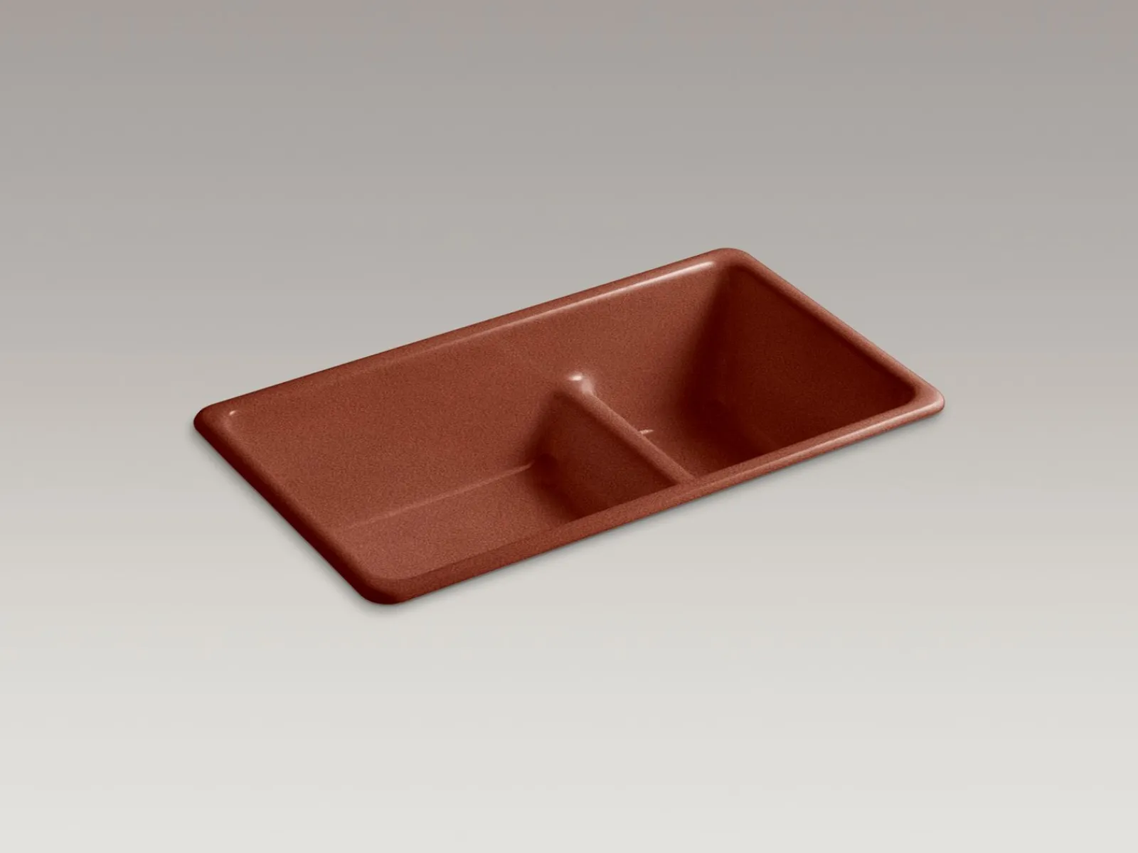 Smart Divide® 33" top-/undermount double-bowl kitchen sink^Kohler Outlet