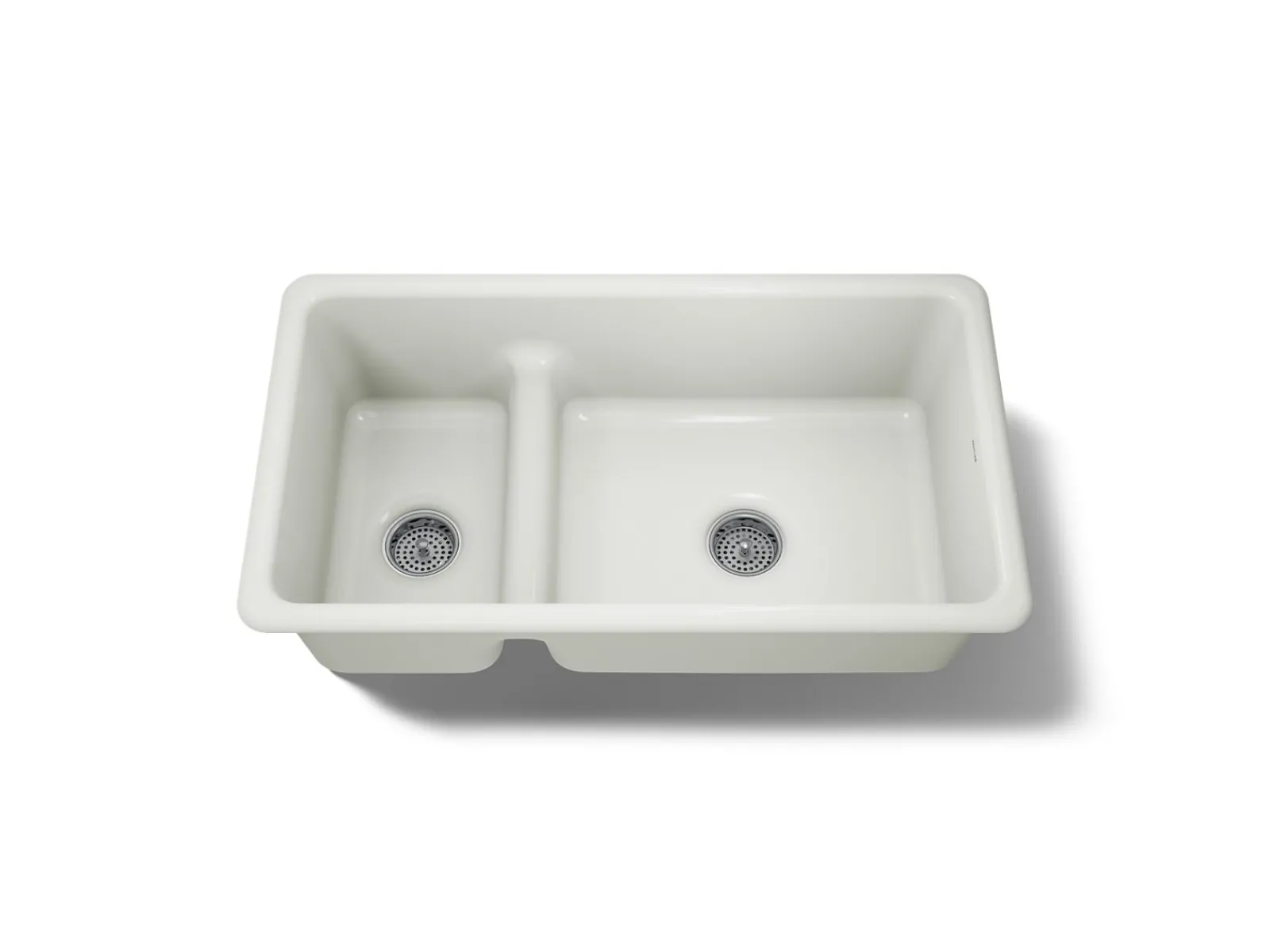 Smart Divide® 33" top-/undermount double-bowl kitchen sink^Kohler Outlet