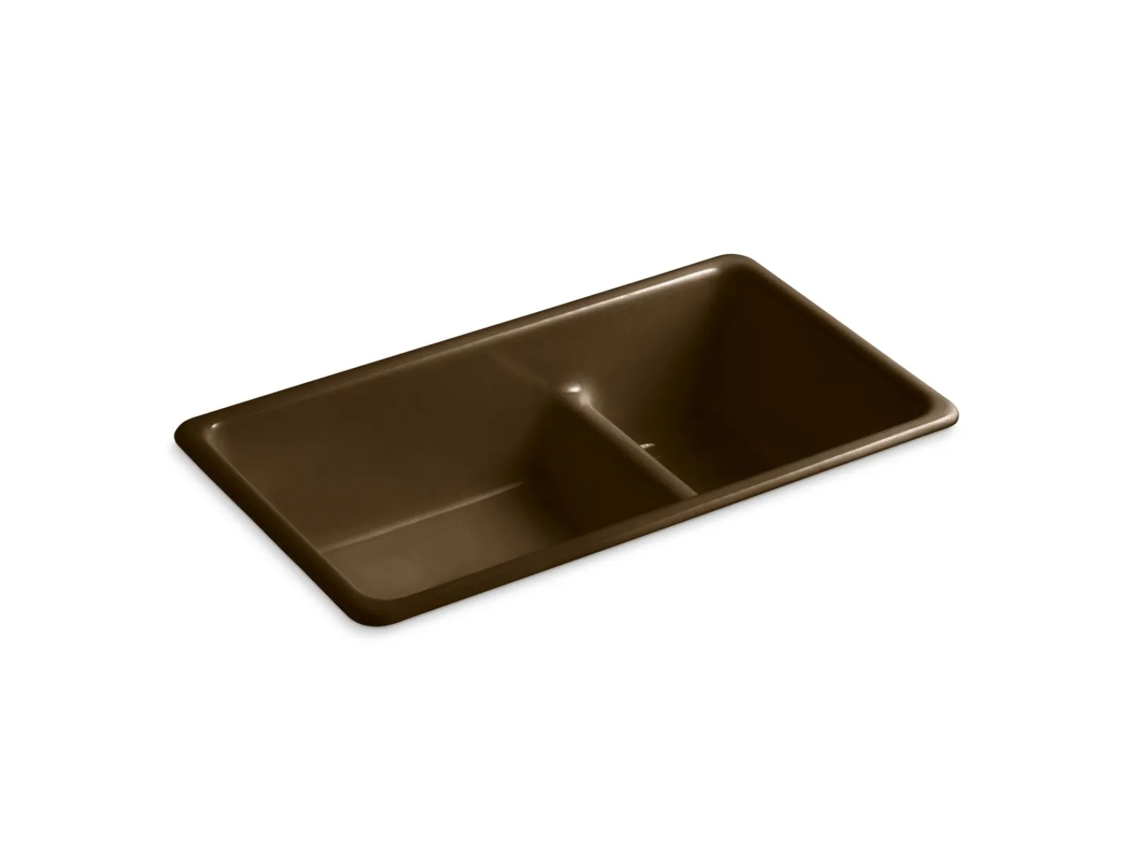 Smart Divide® 33" top-/undermount double-bowl kitchen sink^Kohler Outlet