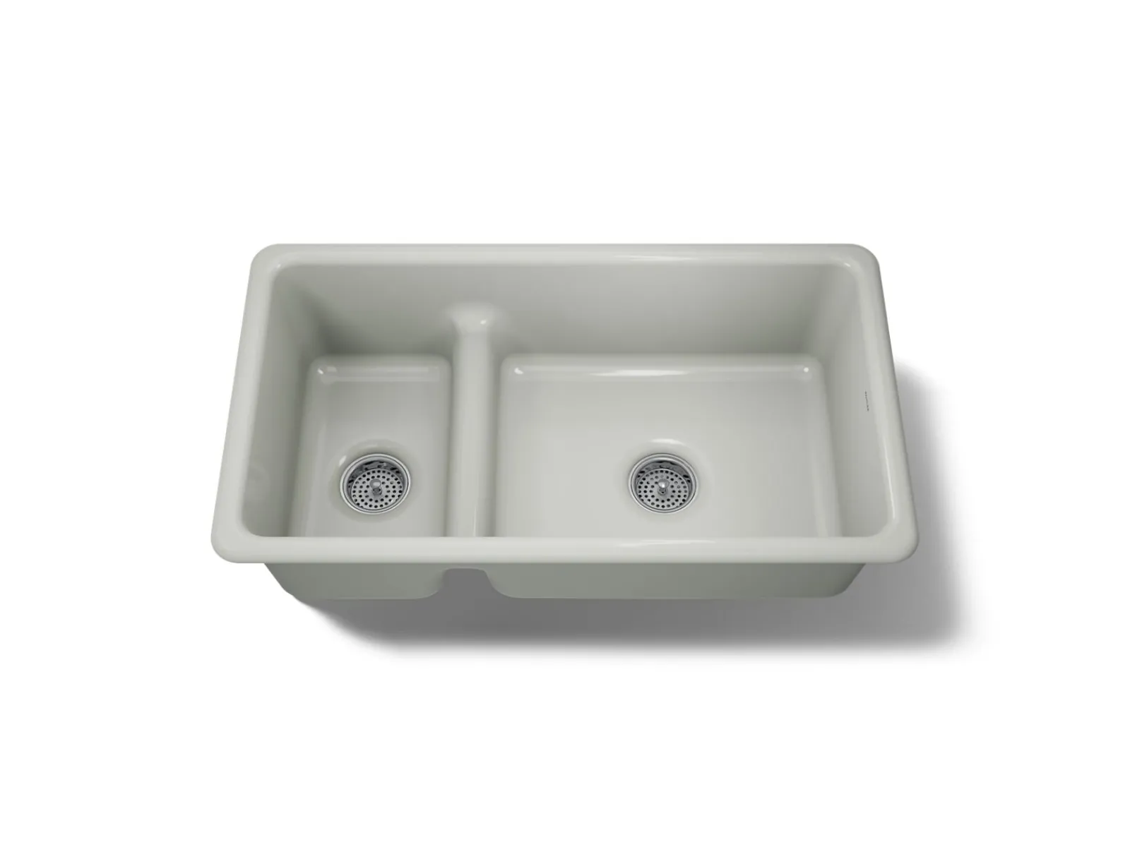 Smart Divide® 33" top-/undermount double-bowl kitchen sink^Kohler Outlet