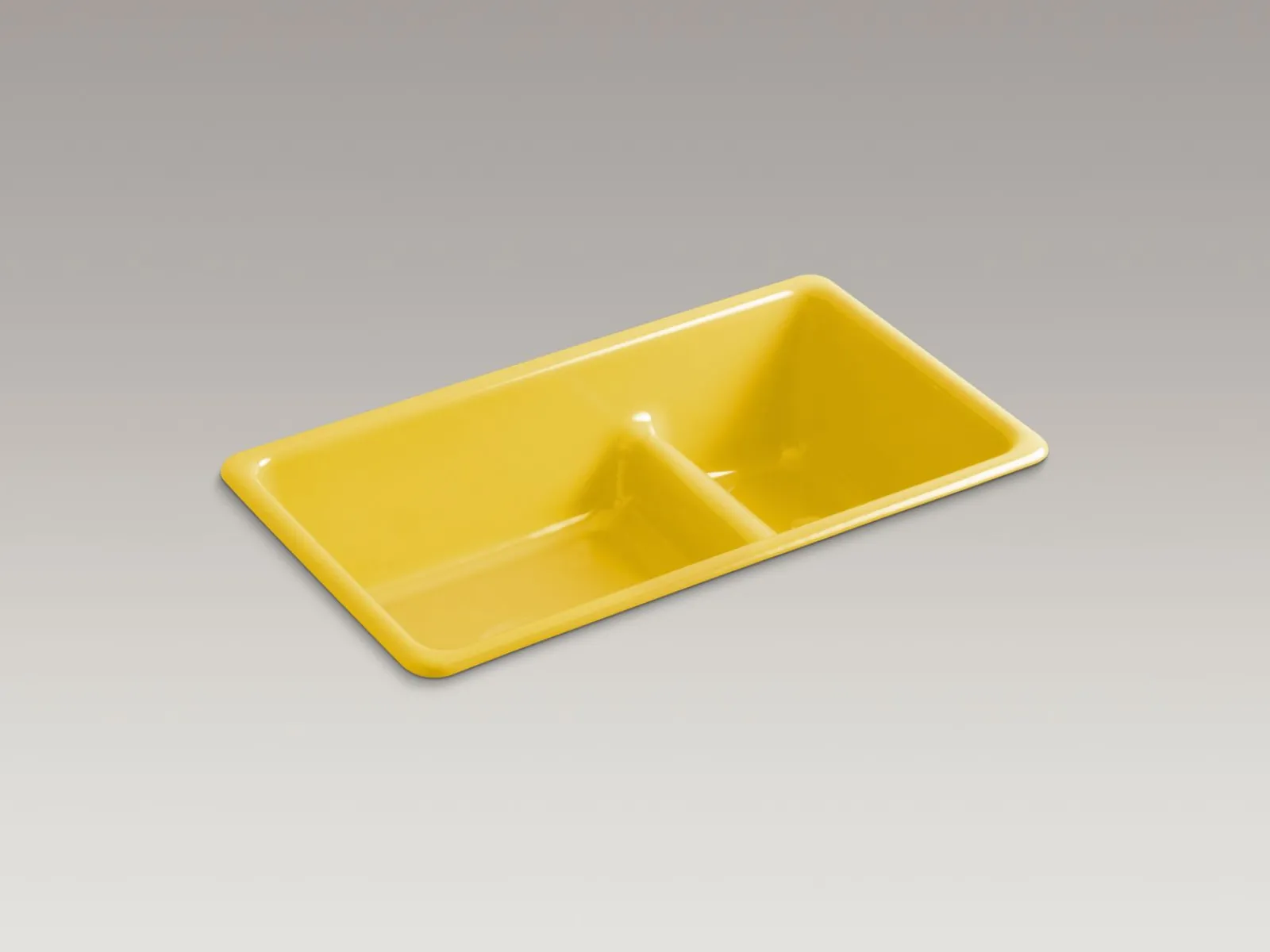 Smart Divide® 33" top-/undermount double-bowl kitchen sink^Kohler Outlet