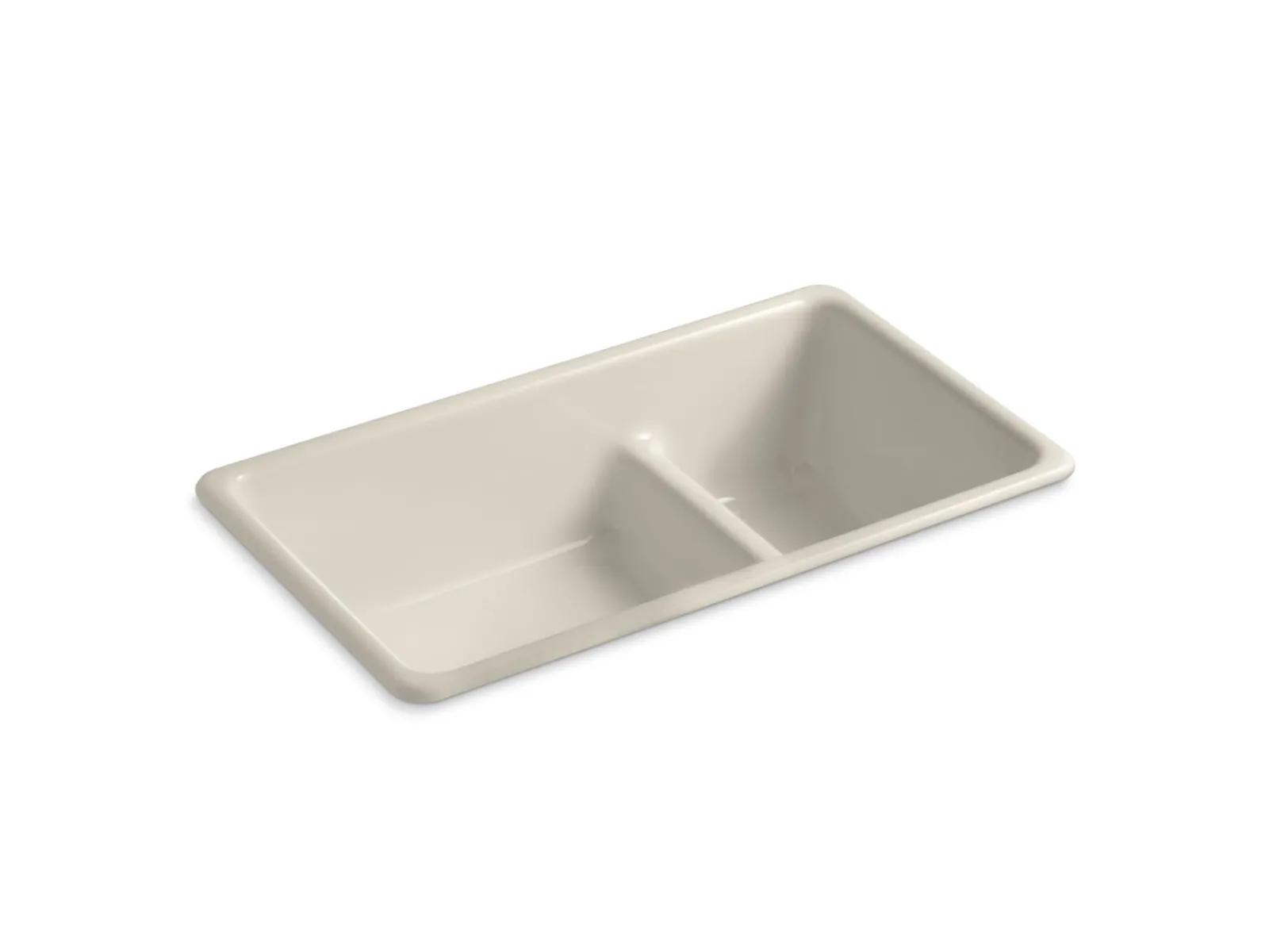 Smart Divide® 33" top-/undermount double-bowl kitchen sink^Kohler Outlet