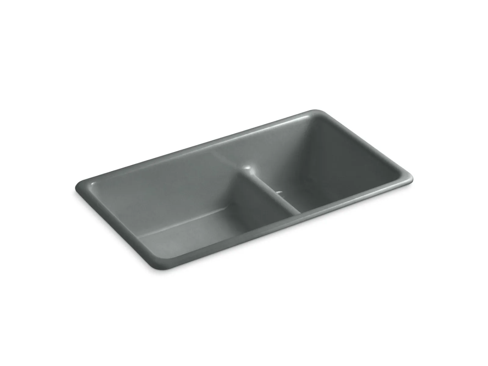 Smart Divide® 33" top-/undermount double-bowl kitchen sink^Kohler Outlet