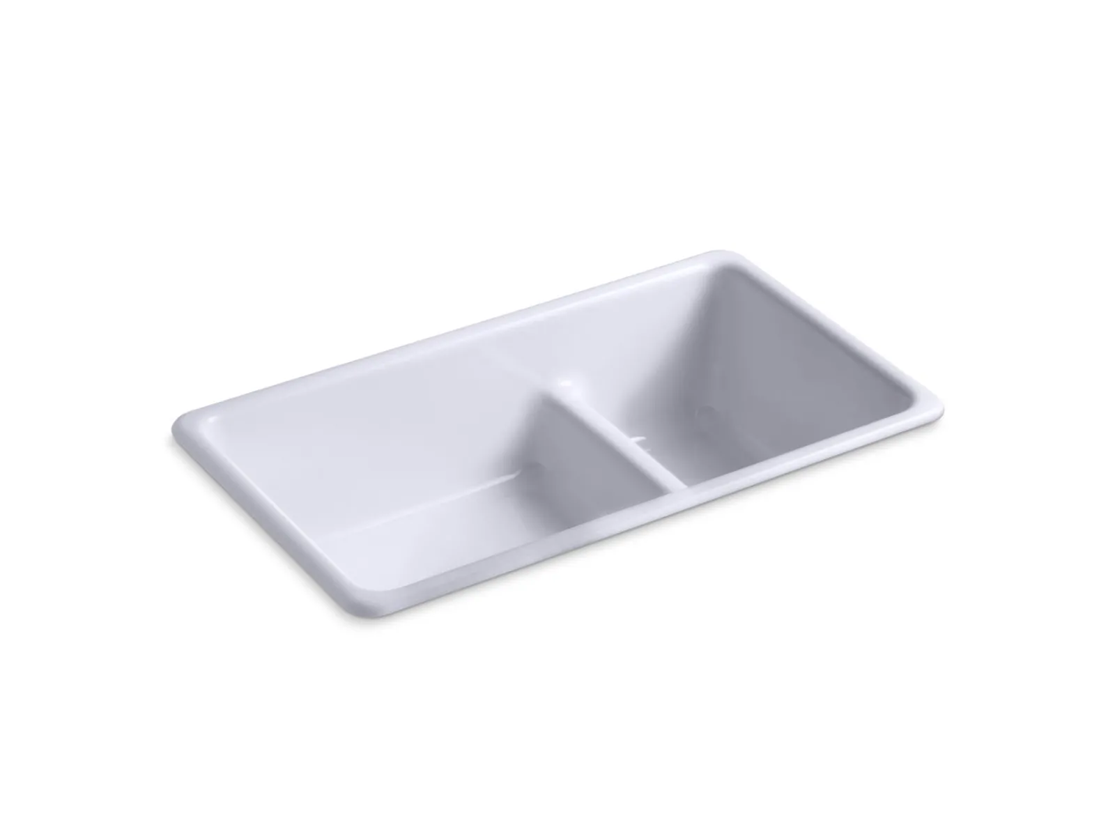 Smart Divide® 33" top-/undermount double-bowl kitchen sink^Kohler Outlet