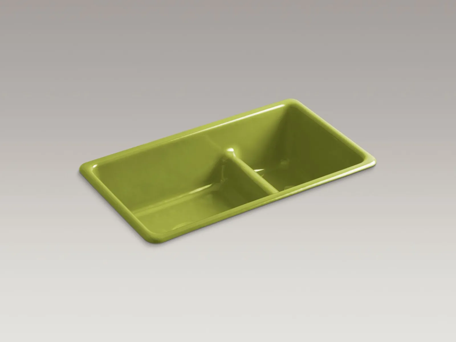 Smart Divide® 33" top-/undermount double-bowl kitchen sink^Kohler Outlet