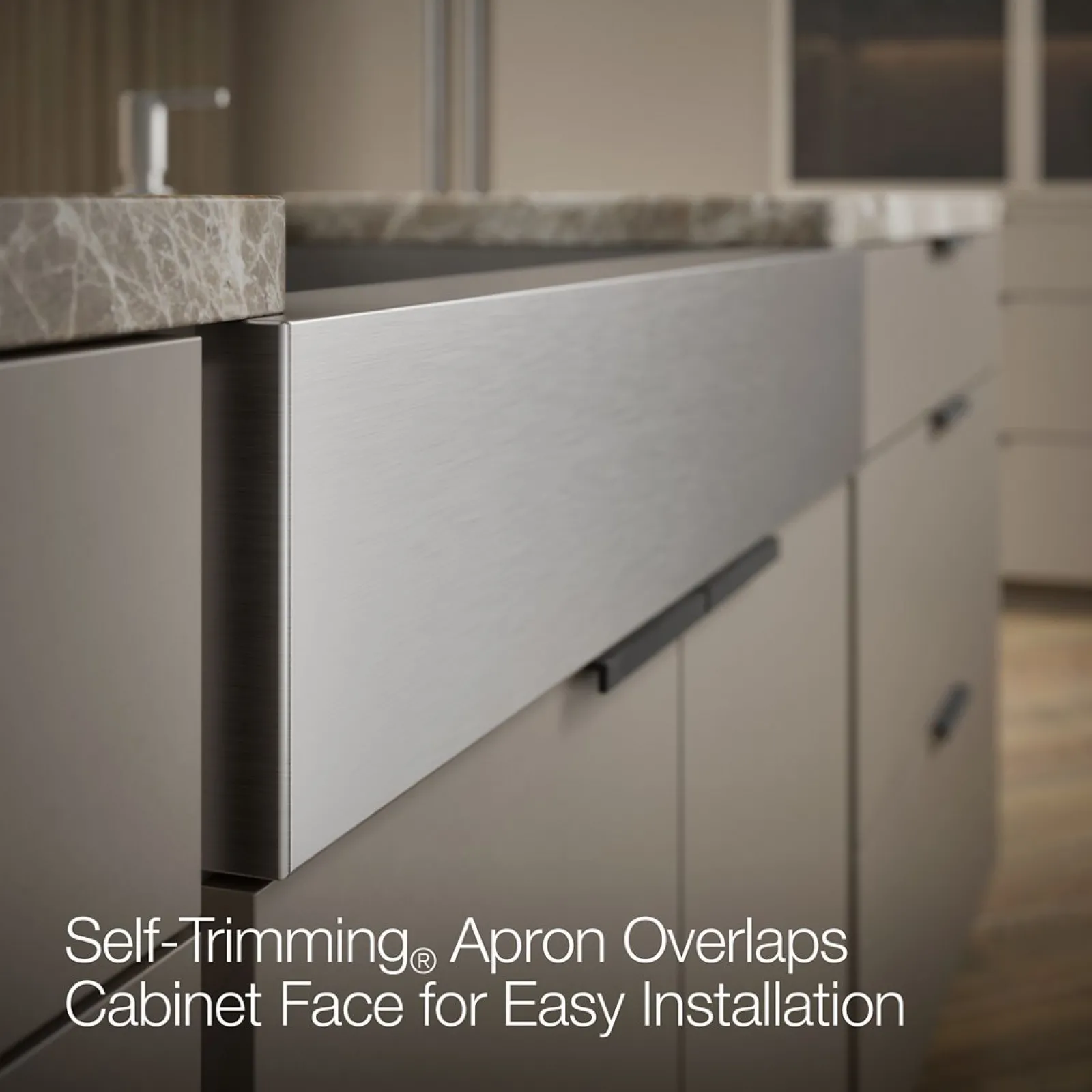 Smart Divide® 35-1/2" undermount double-bowl farmhouse kitchen sink^Kohler Best