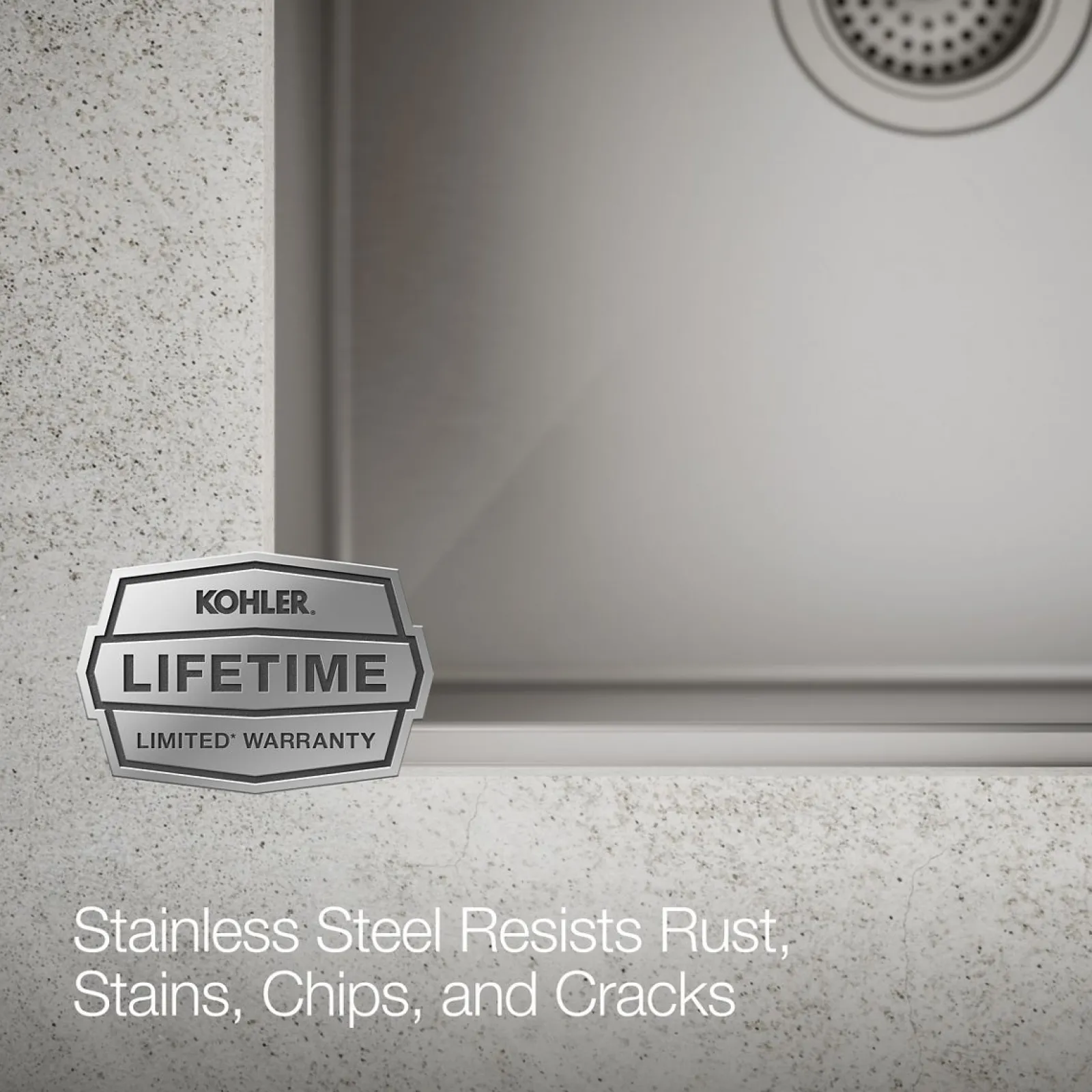 Smart Divide® 32" undermount double-bowl workstation kitchen sink^Kohler Hot