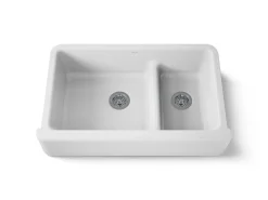 Smart Divide® 35-3/4" undermount double-bowl farmhouse kitchen sink^Kohler Outlet