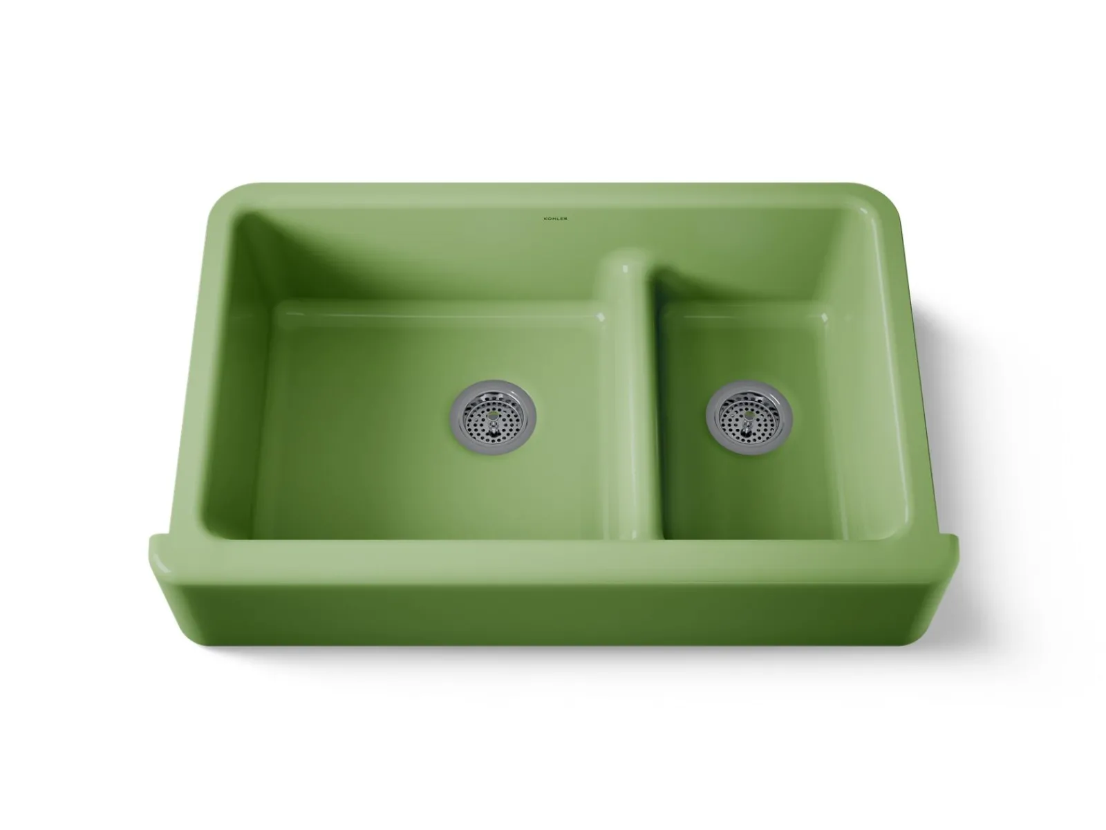 Smart Divide® 35-3/4" undermount double-bowl farmhouse kitchen sink^Kohler Outlet