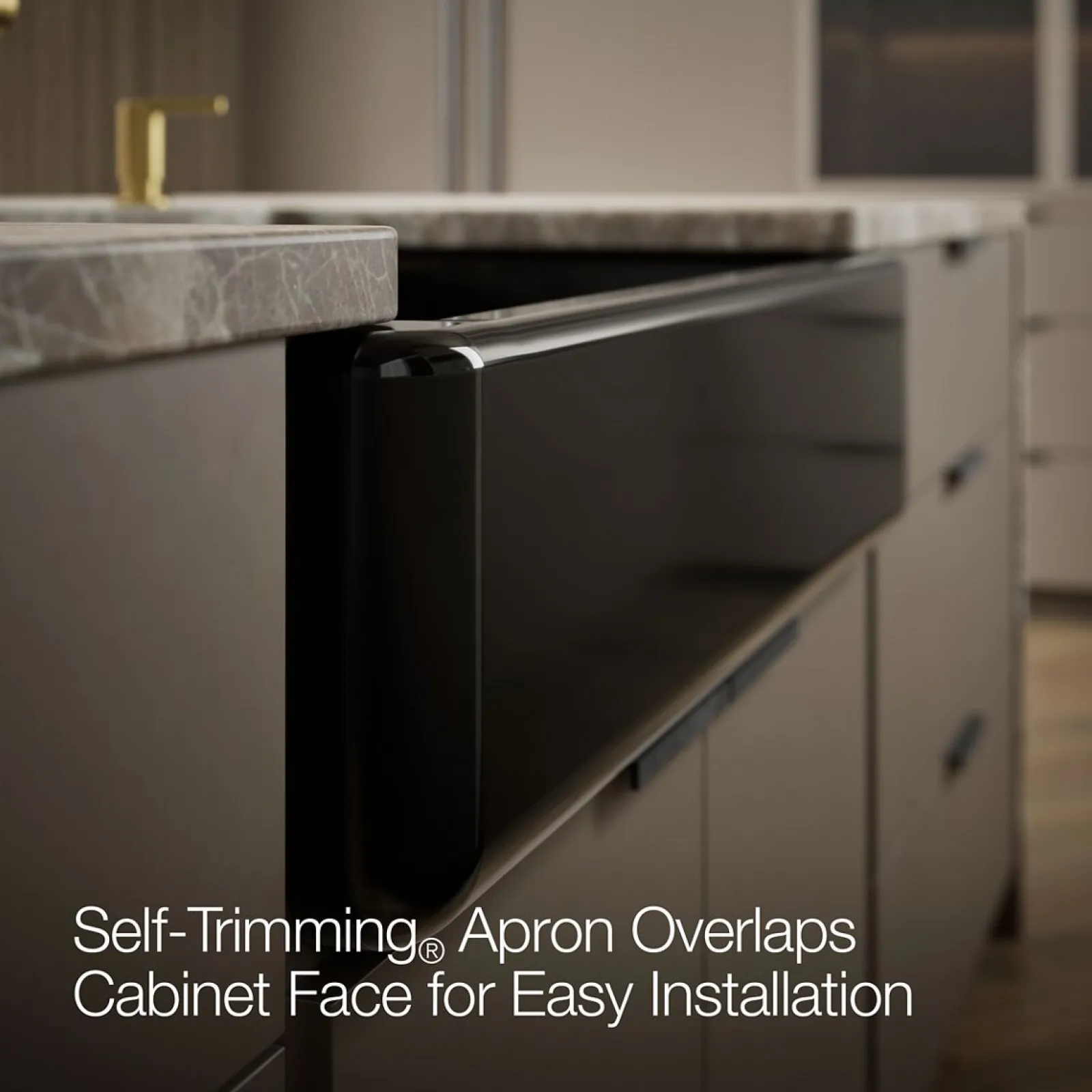 Smart Divide® 35-3/4" undermount double-bowl farmhouse kitchen sink^Kohler Outlet