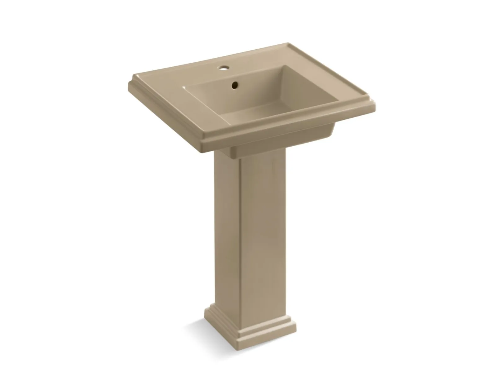 24" square pedestal bathroom sink^Kohler Discount