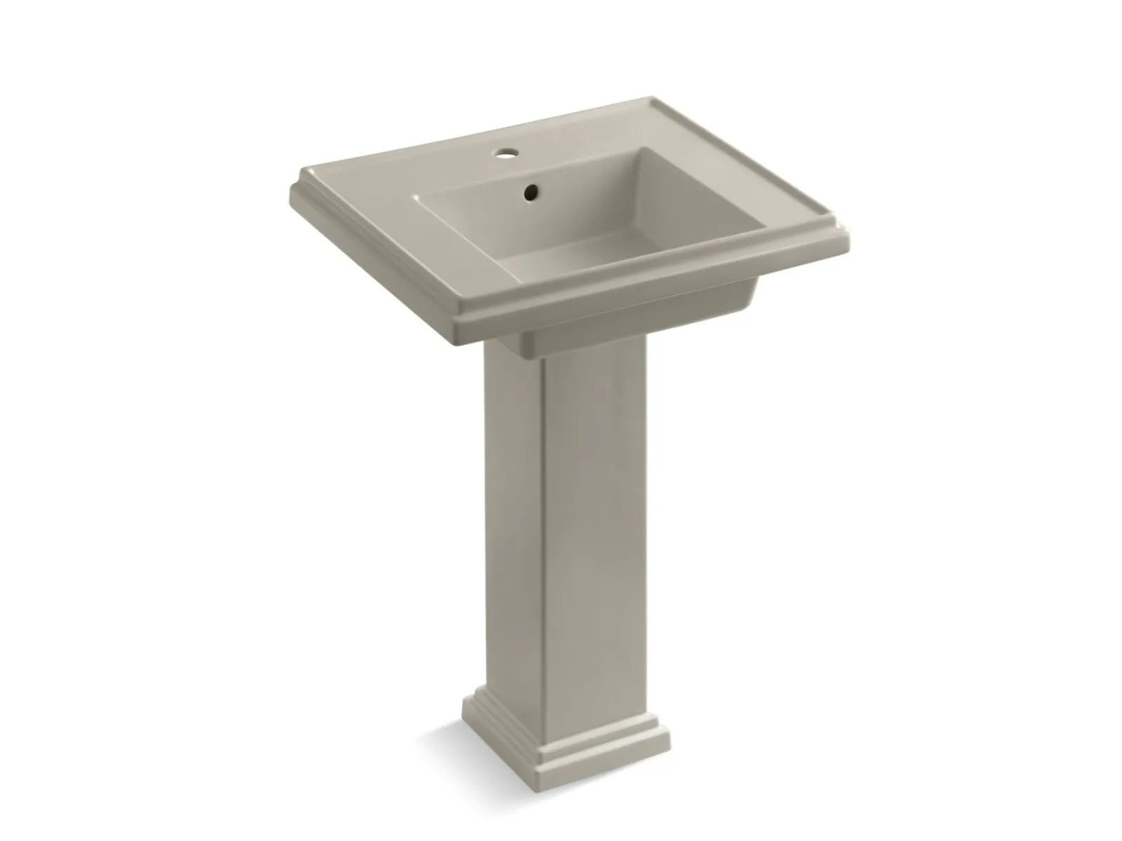 24" square pedestal bathroom sink^Kohler Discount
