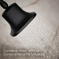 Square single-function filtered showerhead, 1.75 gpm^Kohler Hot
