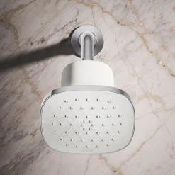 Square single-function filtered showerhead, 1.75 gpm^Kohler Hot