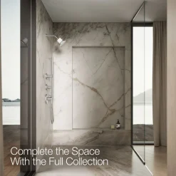 Square single-function filtered showerhead, 1.75 gpm^Kohler Hot