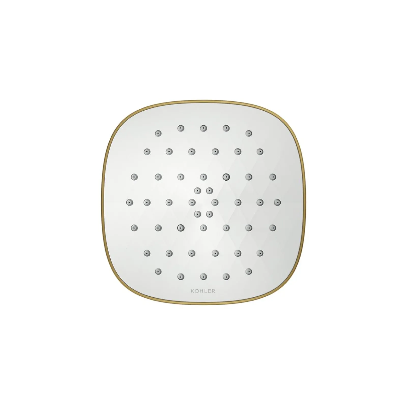 Square single-function filtered showerhead, 1.75 gpm^Kohler Hot