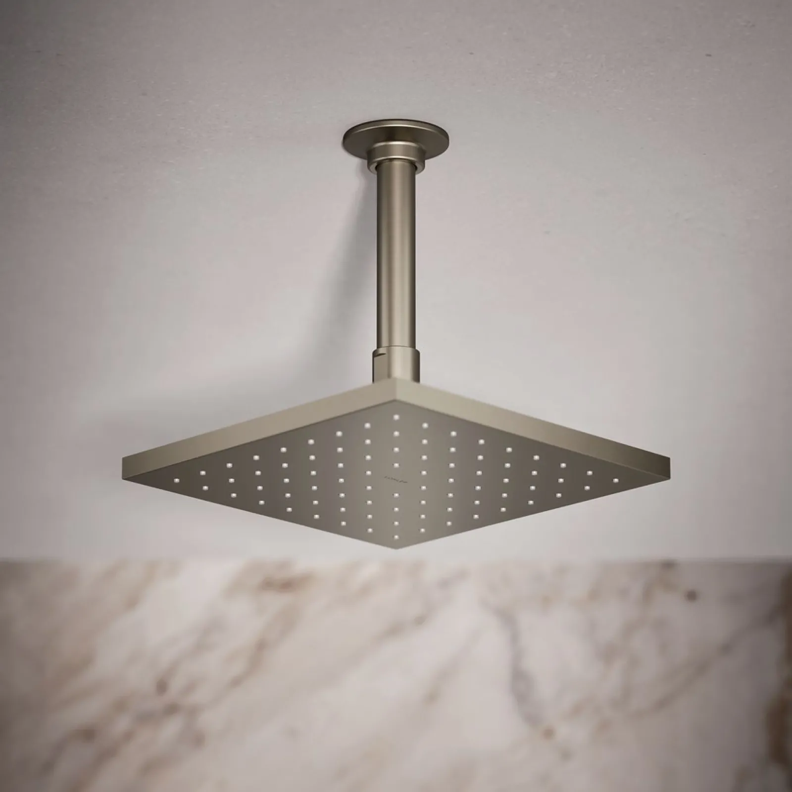 Square 8" single-function rainhead, 2.5 gpm^Kohler