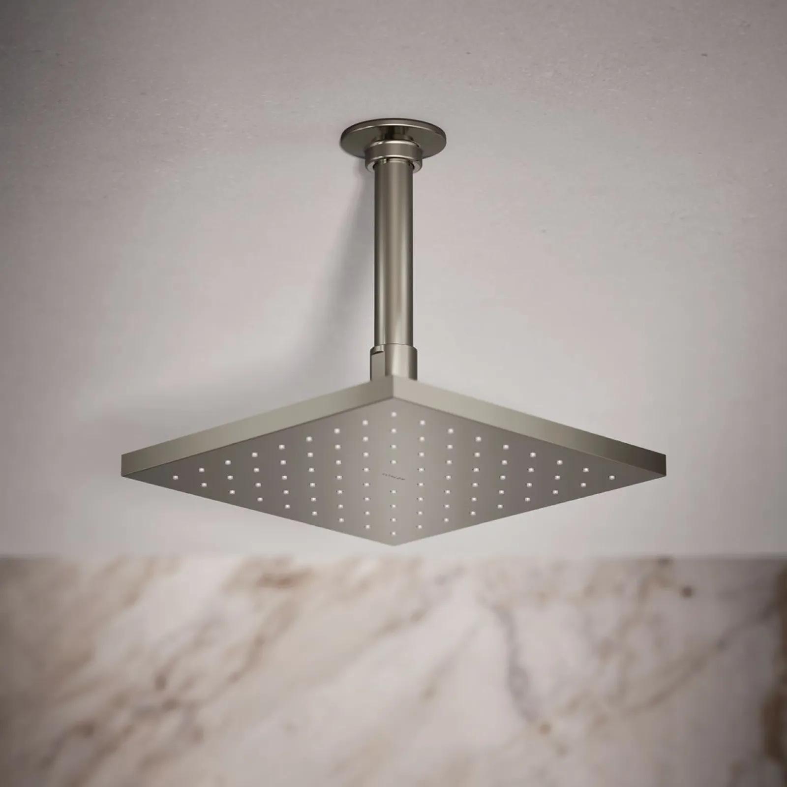 Square 8" single-function rainhead, 2.5 gpm^Kohler