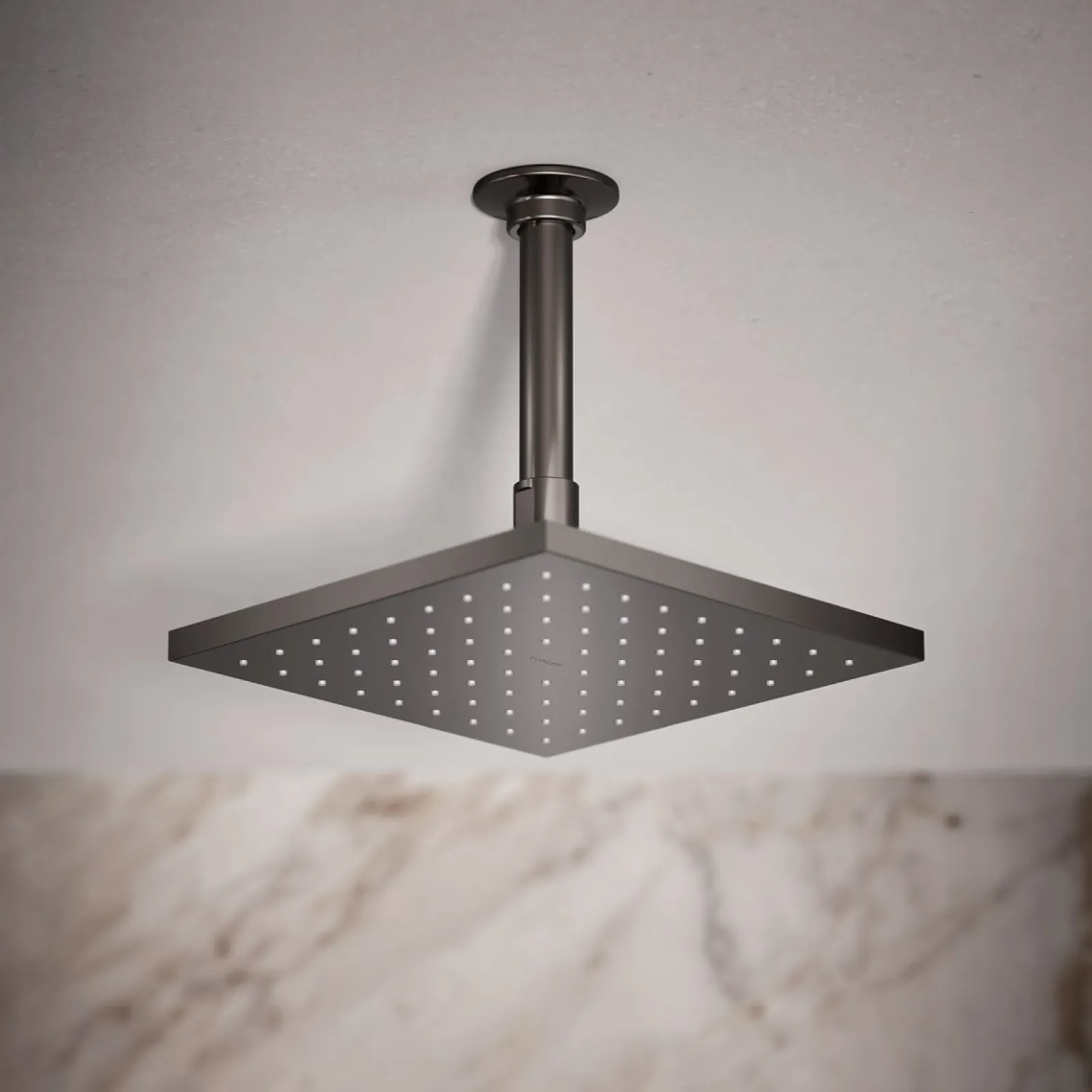 Square 8" single-function rainhead, 2.5 gpm^Kohler