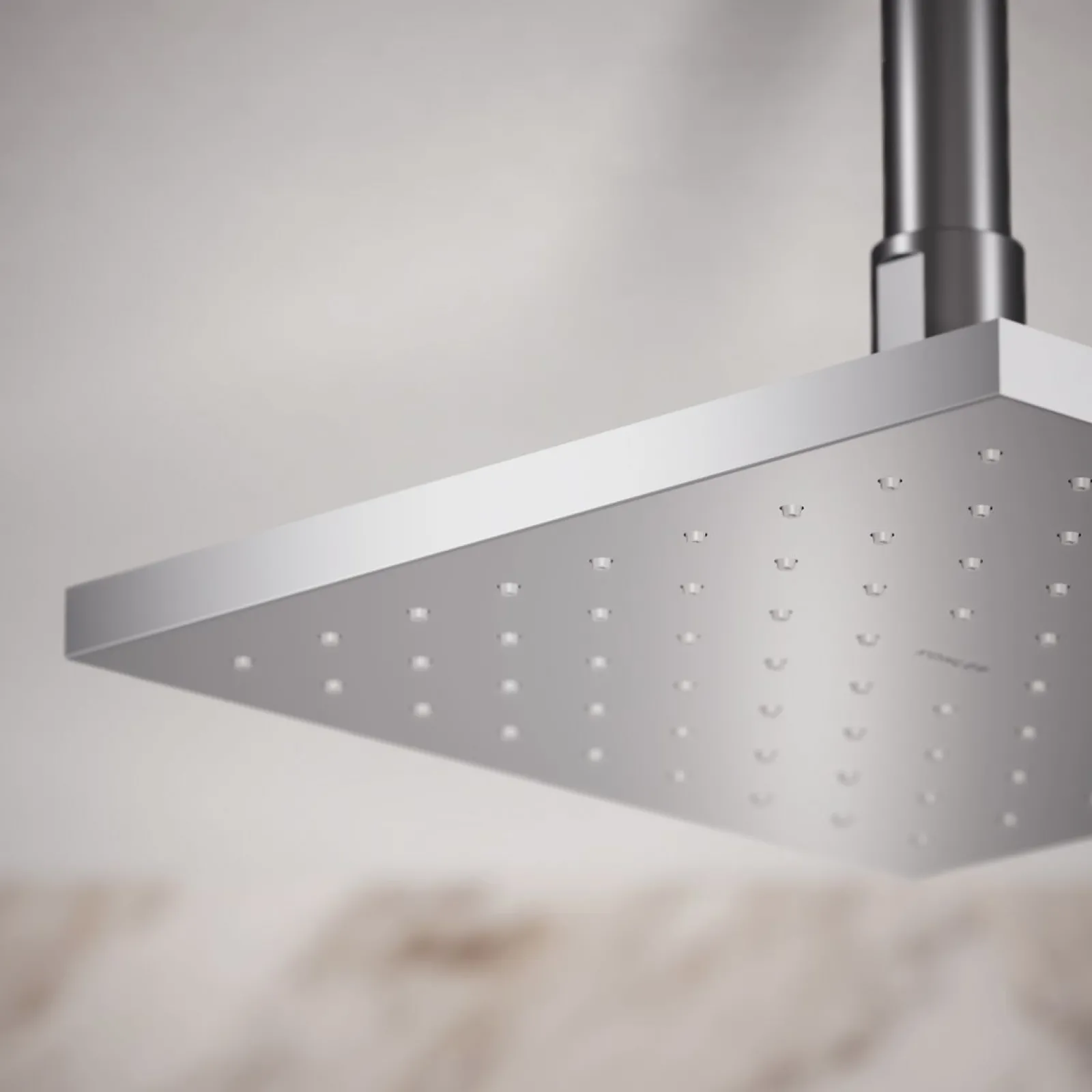 Square 8" single-function rainhead, 2.5 gpm^Kohler