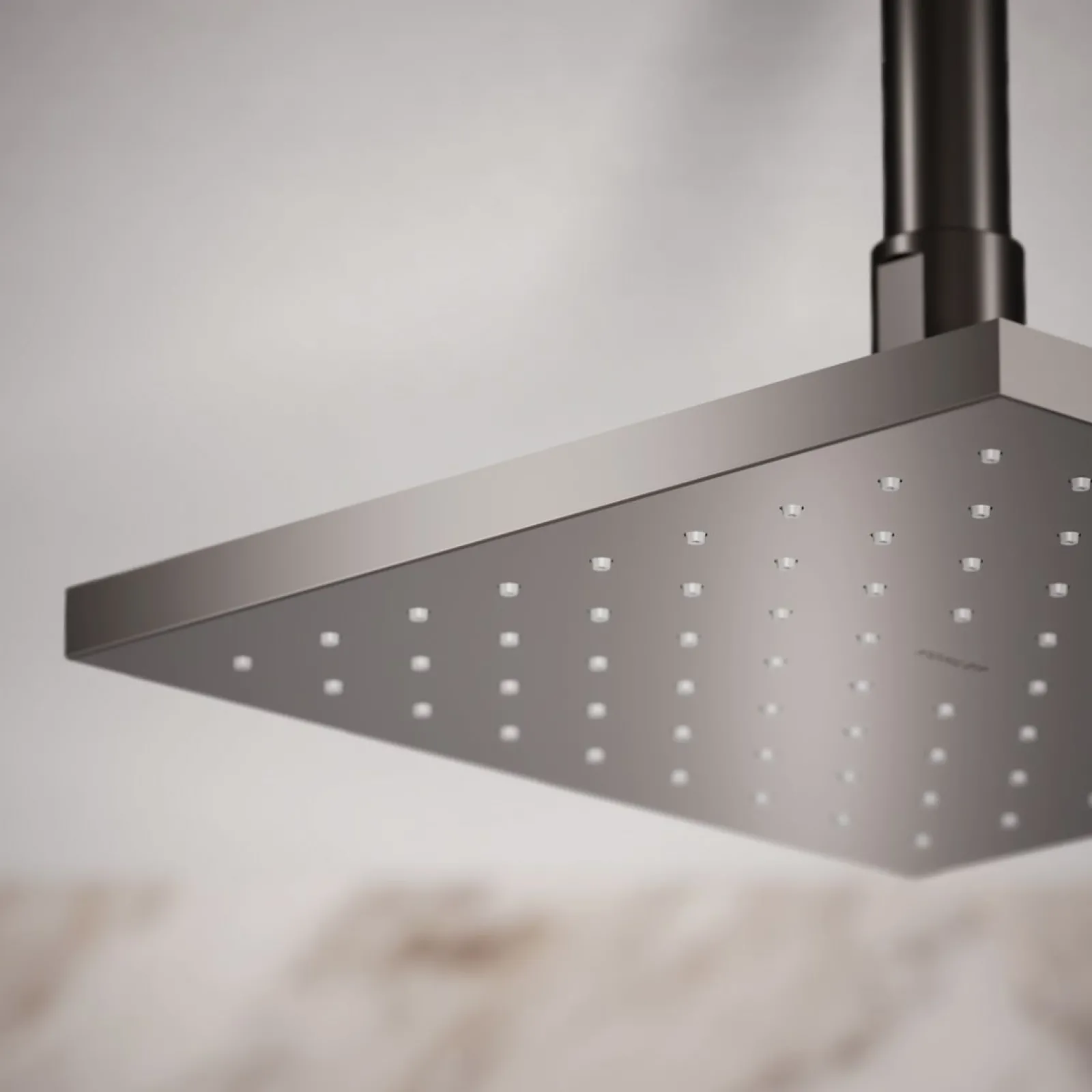 Square 8" single-function rainhead, 2.5 gpm^Kohler