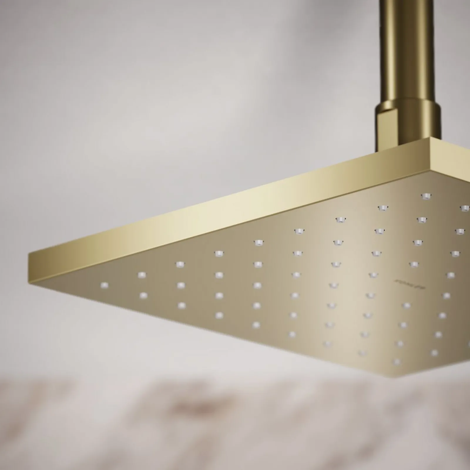 Square 8" single-function rainhead, 2.5 gpm^Kohler