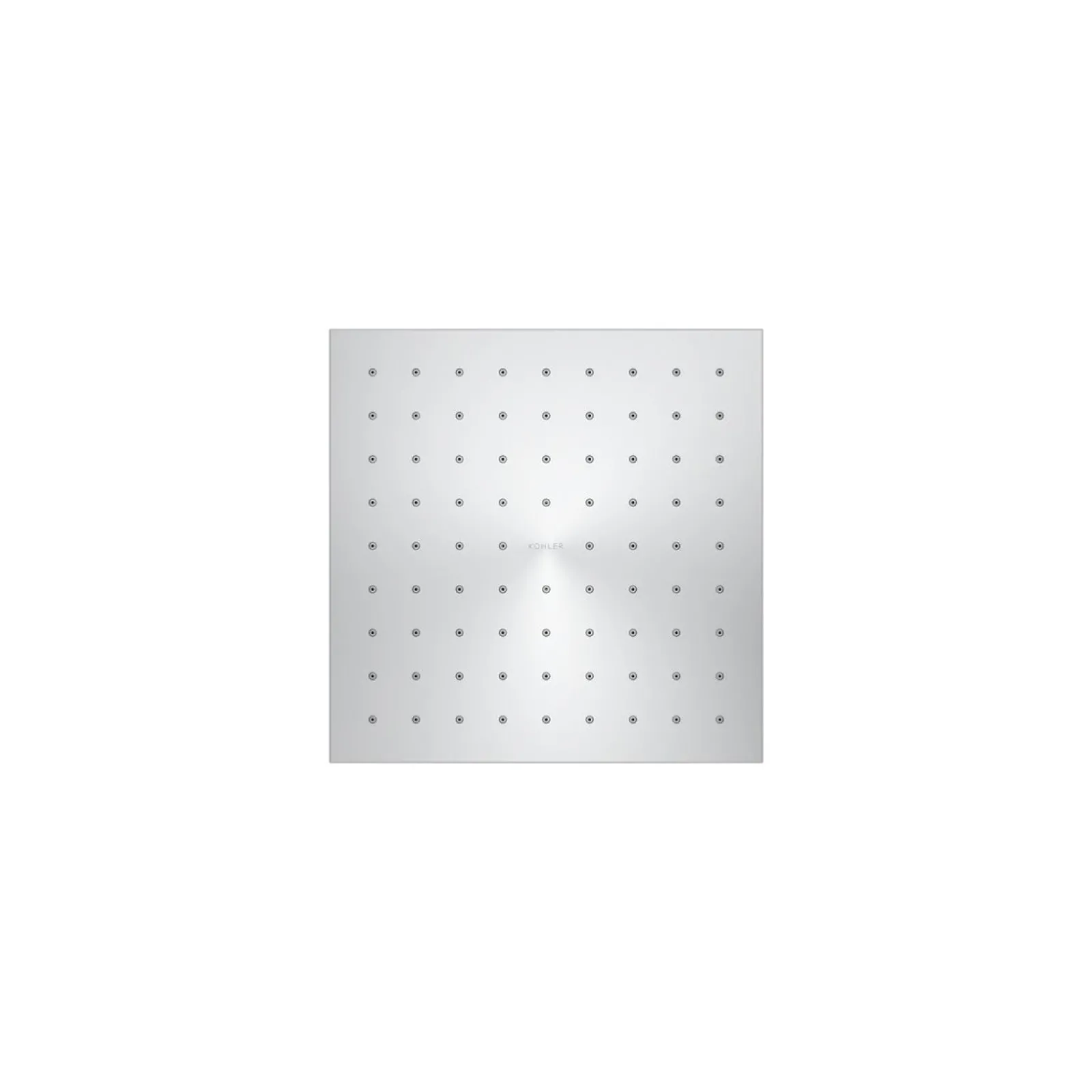 Square 8" single-function rainhead, 2.5 gpm^Kohler