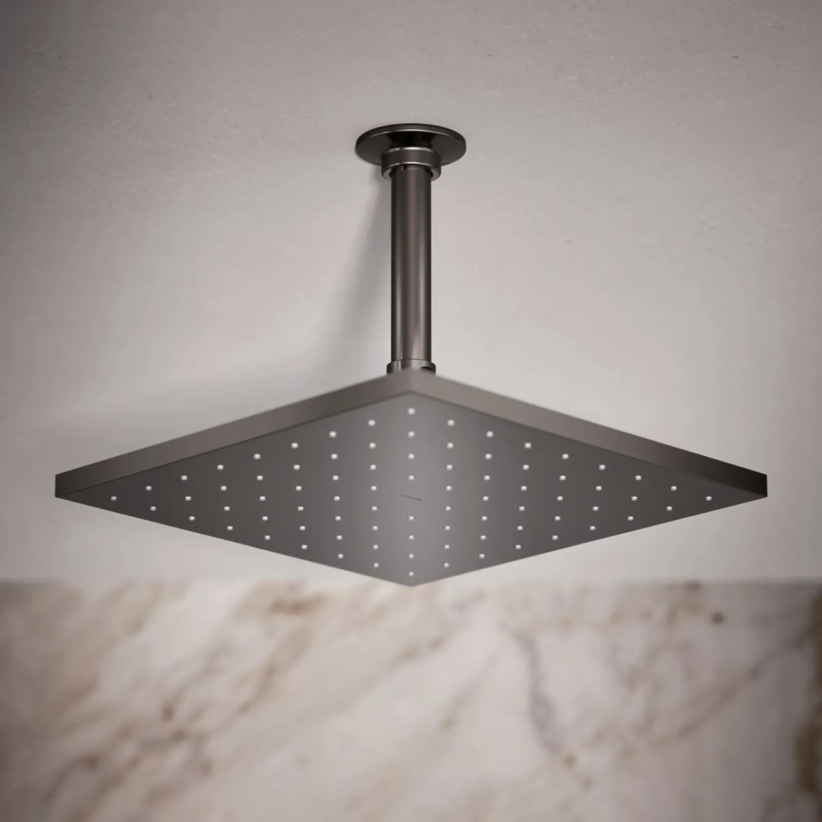 Square 10" single-function rainhead, 1.75 gpm^Kohler Hot