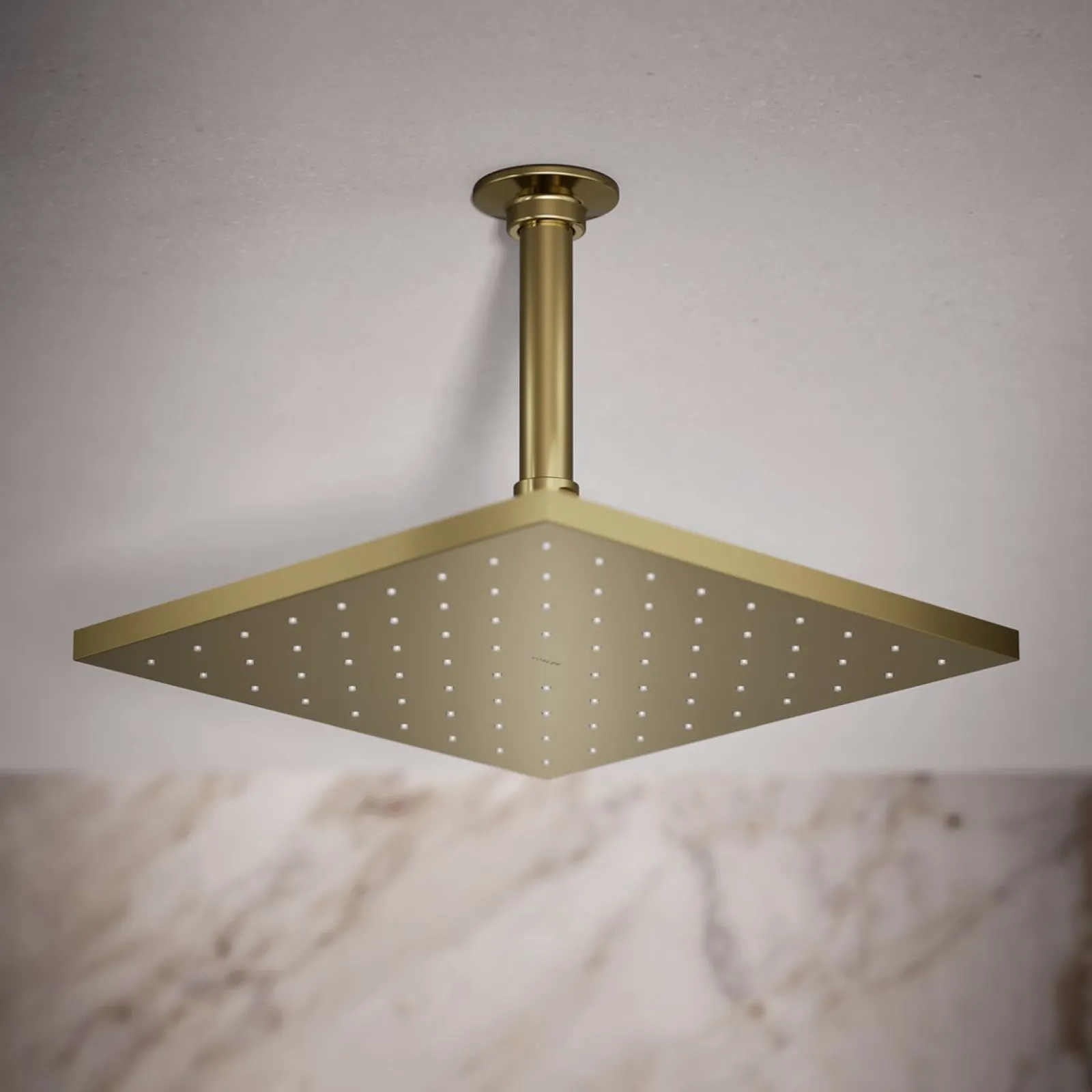 Square 10" single-function rainhead, 1.75 gpm^Kohler Hot