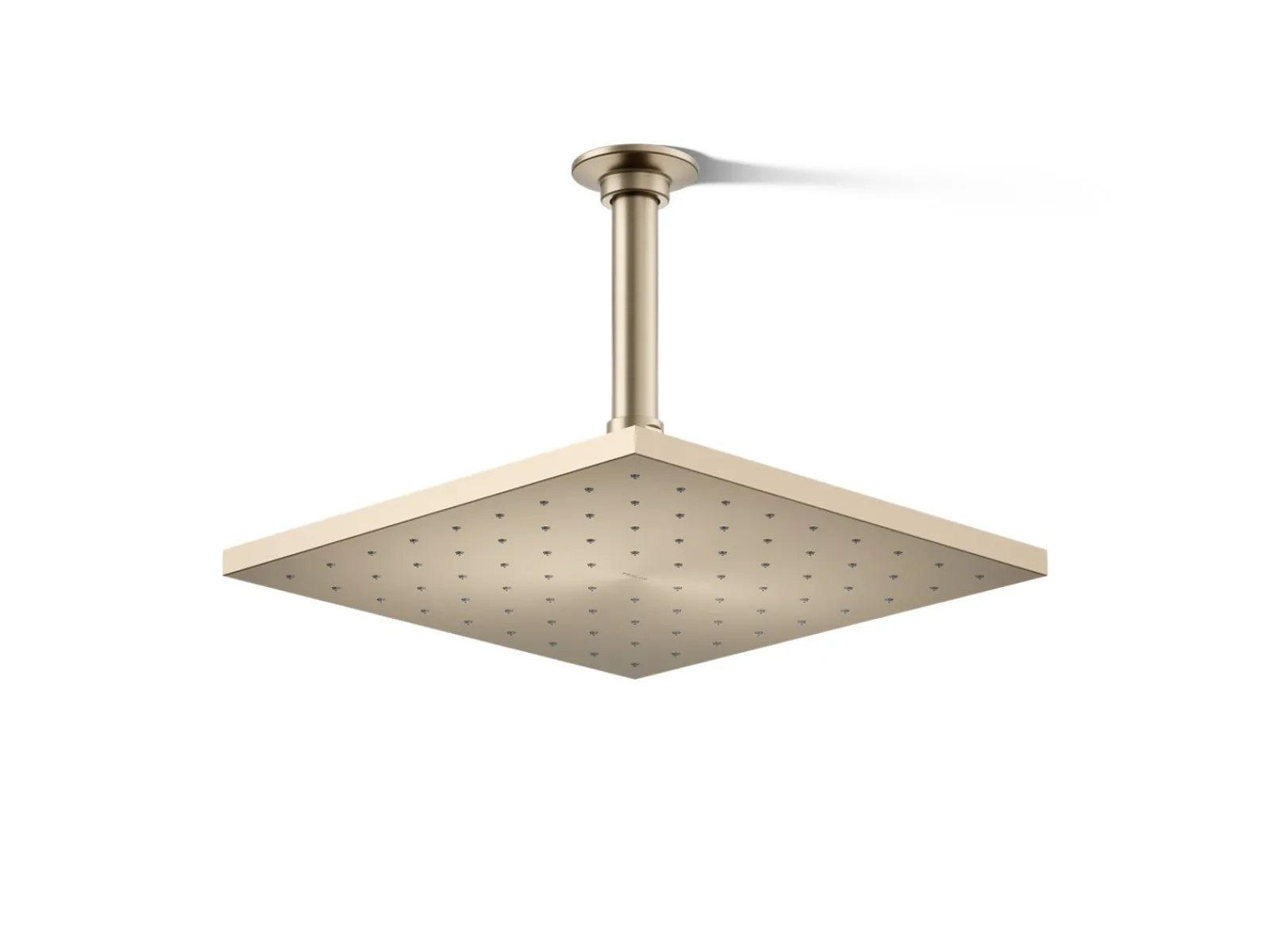 Square 10" single-function rainhead, 1.75 gpm^Kohler Hot
