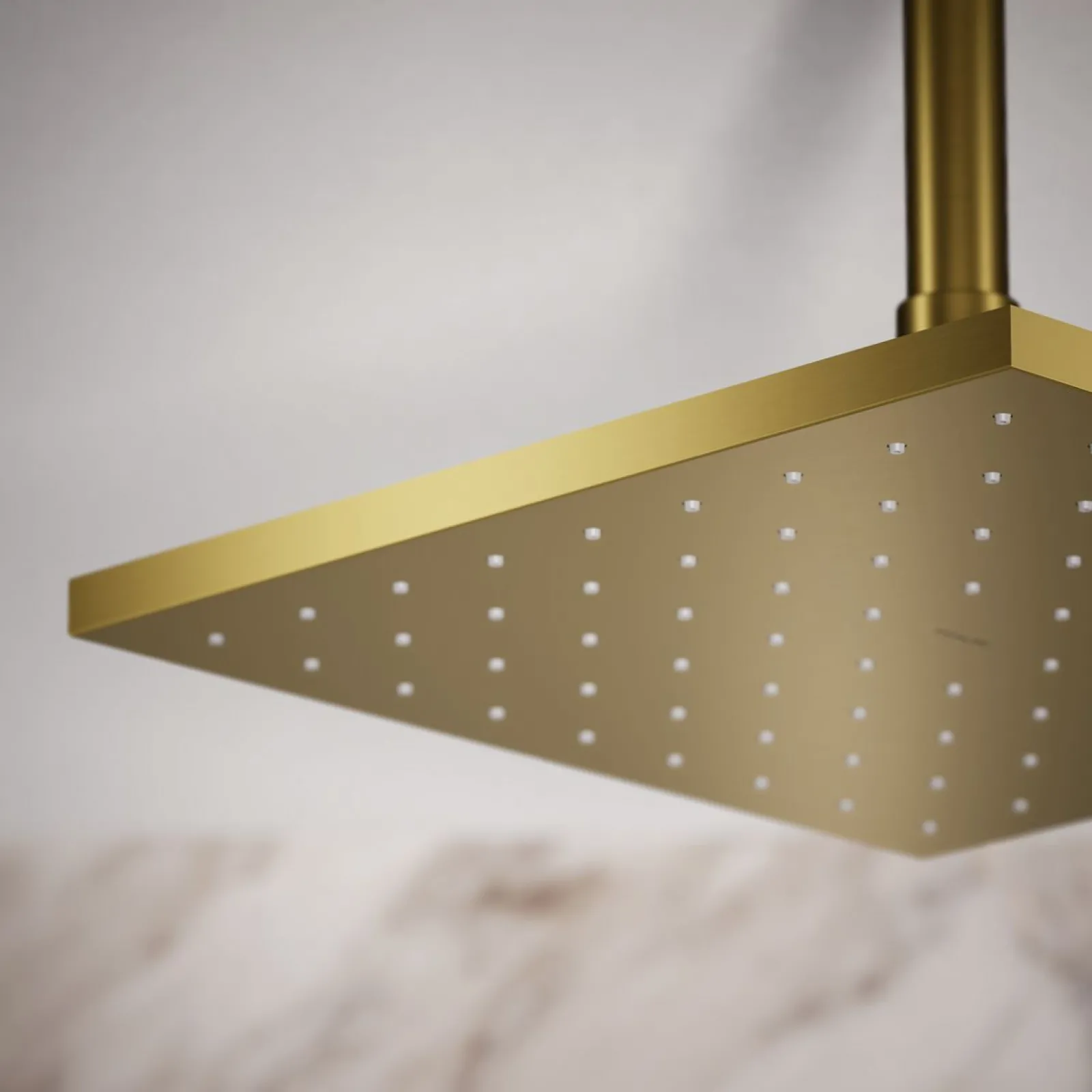 Square 10" single-function rainhead, 1.75 gpm^Kohler Hot