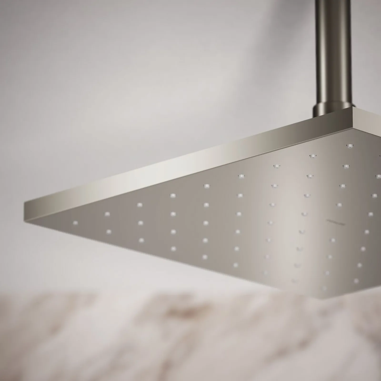 Square 10" single-function rainhead, 1.75 gpm^Kohler Hot